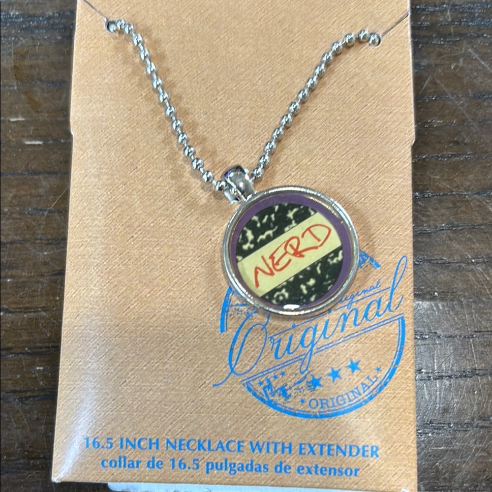 Original Silver Nerd Necklace